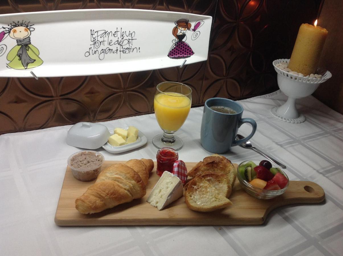 Les Saisons Du Fleuve Bed & Breakfast Lotbiniere Eksteriør bilde