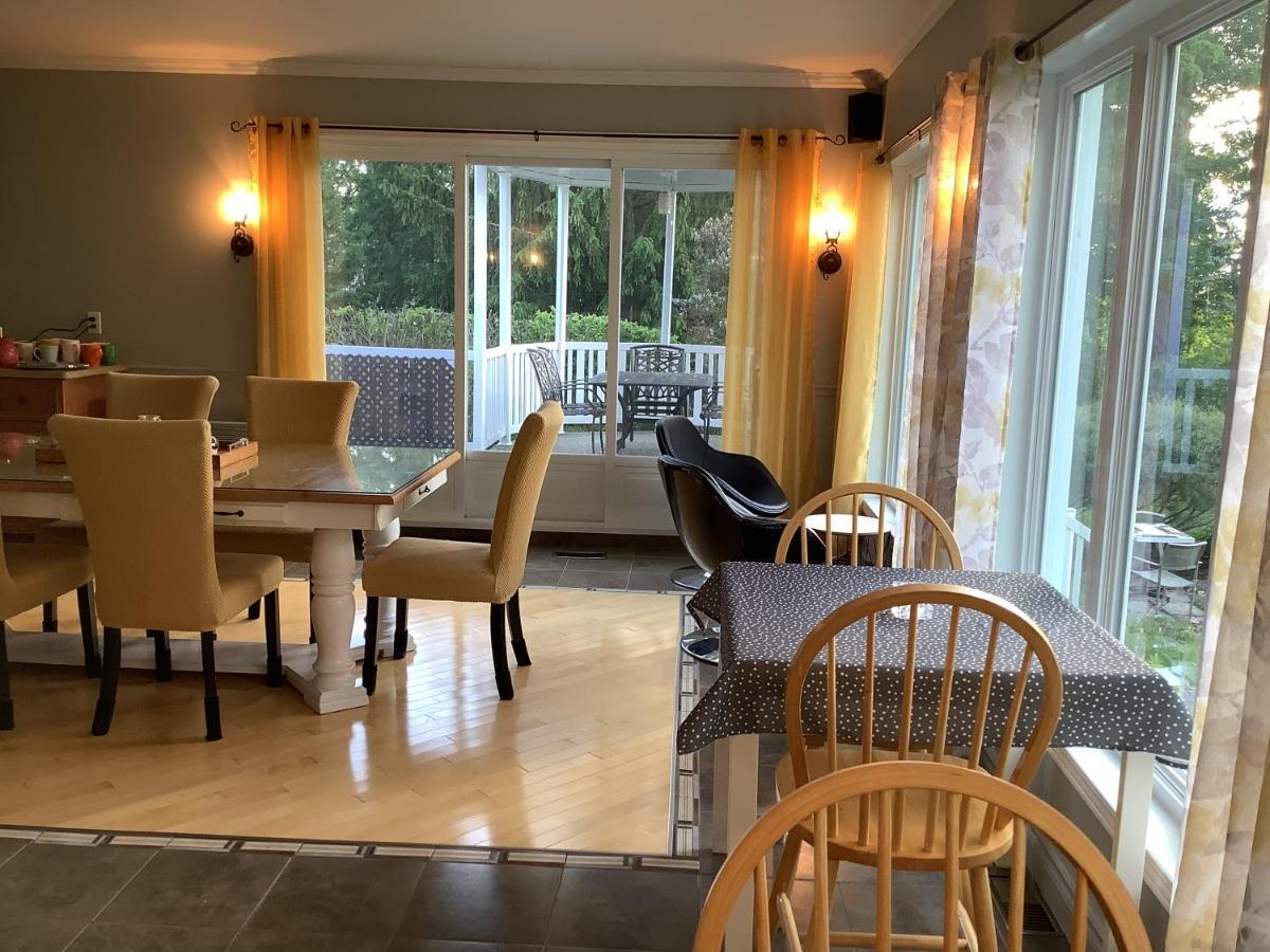 Les Saisons Du Fleuve Bed & Breakfast Lotbiniere Eksteriør bilde