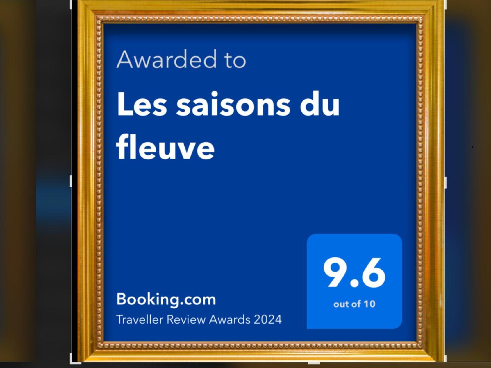 Les Saisons Du Fleuve Bed & Breakfast Lotbiniere Eksteriør bilde
